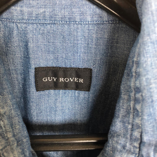 GUY ROVER(ギローバー)のギローバー　GUY ROVER  ドレスシャツ　シャツ　シャンブレー　XS メンズのトップス(シャツ)の商品写真