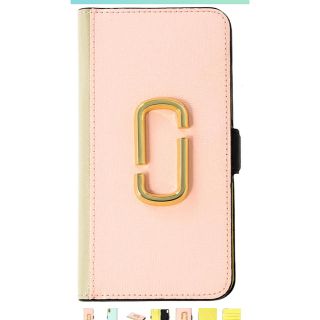 マークバイマークジェイコブス(MARC BY MARC JACOBS)の【Lilja様専用】マークジェイコブス スマートフォンケースピンク (iPhoneケース)