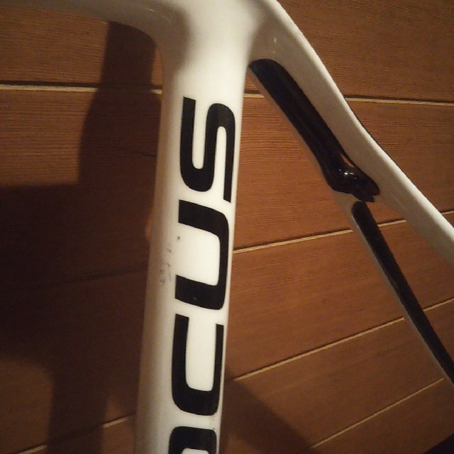 新作 team izalco focus mサイズ シートポスト付 フレームセット