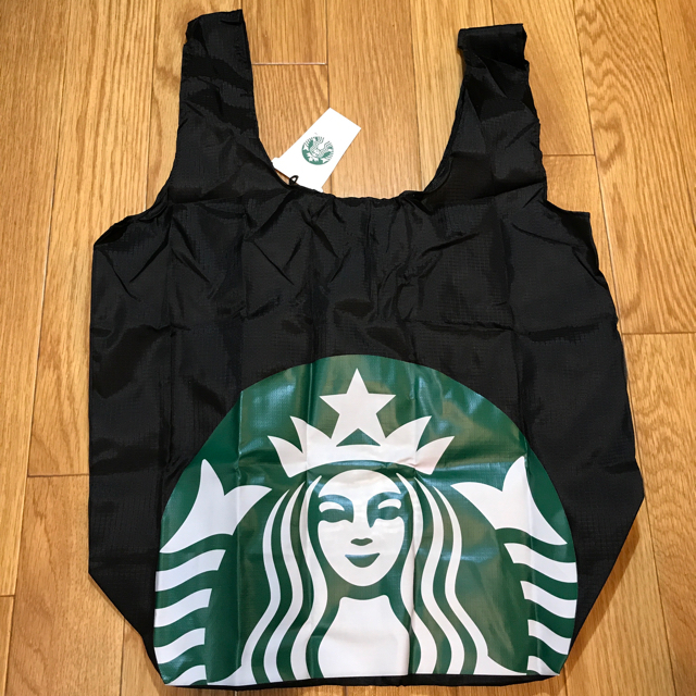 Starbucks Coffee(スターバックスコーヒー)の【海外限定！】STARBUCKS  折りたたみ★エコバッグ メンズのバッグ(エコバッグ)の商品写真