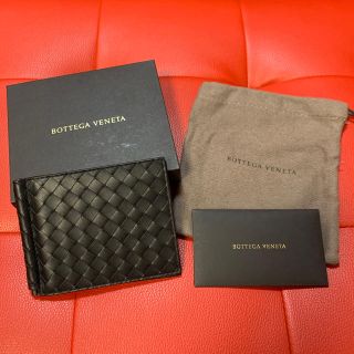 ボッテガヴェネタ(Bottega Veneta)の(KH！様専用)ボッテガ・ヴェネタ マネークリップ ブラック 399(マネークリップ)