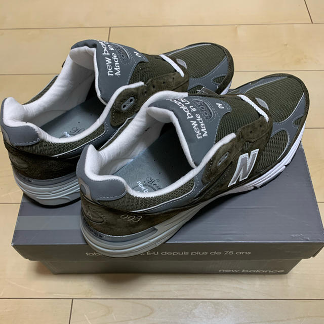 New Balance(ニューバランス)のニューバランス 993 MG 29cm us11 newbalanceカーキ メンズの靴/シューズ(スニーカー)の商品写真