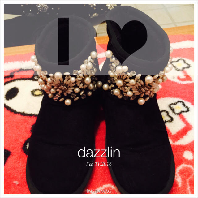 dazzlin(ダズリン)のdazzlin パールムートンブーツ レディースの靴/シューズ(ブーツ)の商品写真