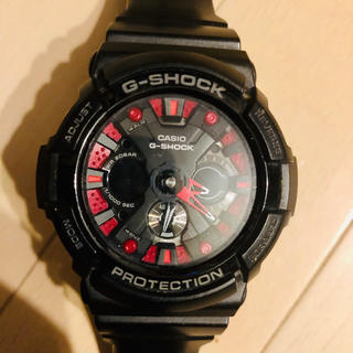 カシオ(CASIO)のG-SHOCK ブラック レッド(腕時計(デジタル))