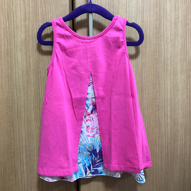 2way タンクトップタイプカットソー キッズ/ベビー/マタニティのキッズ服女の子用(90cm~)(Tシャツ/カットソー)の商品写真