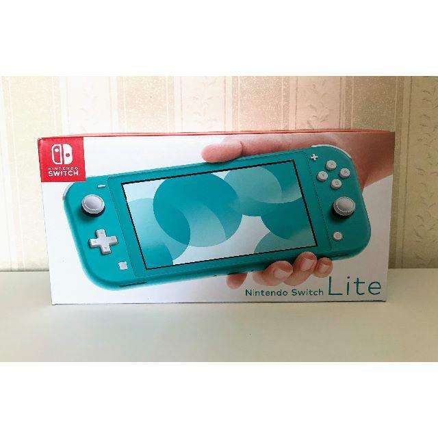 Nintendo Switch - 即発送！ ニンテンドー スイッチ ライト 本体 ターコイズ 青の通販 by プーちゃん shop