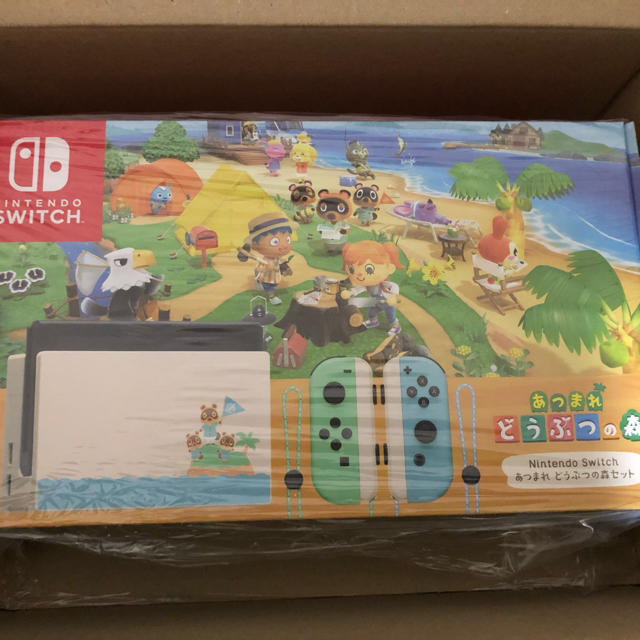 無料配達 - Switch Nintendo Nintendo どうぶつの森セット　同梱版 あつまれ Switch 家庭用ゲーム機本体
