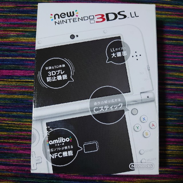 New 任天堂 Nintendo 3DS LL パールホワイト