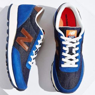 ニューバランス(New Balance)の国内未入荷NB501インディゴ(スニーカー)