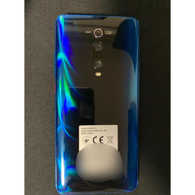 Xiaomi mi 9t 6/64 ブルー 青 blue 美品