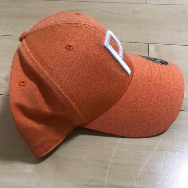 PUMA(プーマ)のPUMA ゴルフ キャップ CAP 送料込み オレンジ 1回着用 プーマ スポーツ/アウトドアのゴルフ(ウエア)の商品写真