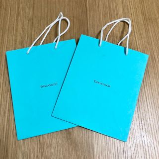 ティファニー(Tiffany & Co.)のティファニー　紙袋　小　2枚(ショップ袋)