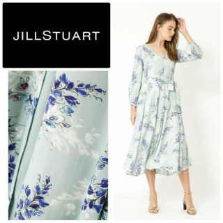 ジルスチュアート(JILLSTUART)の【JILLSTUART 】リリアマキシドレス☆37400円☆吉高由里子さん衣装(ロングワンピース/マキシワンピース)