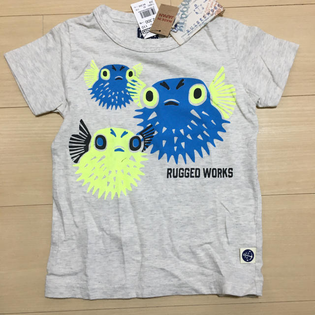 新品 ラゲッドワークス 半袖Tシャツ 110 ハリセンボン | フリマアプリ ラクマ