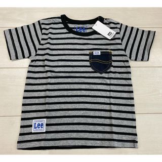 リー(Lee)の新品 110cm Lee×ストンプスタンプ Tシャツ デニム風ポケットボーダー(Tシャツ/カットソー)