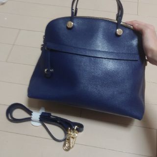 フルラ(Furla)のフルラ　パイパー　ネイビー　Mサイズ(ハンドバッグ)