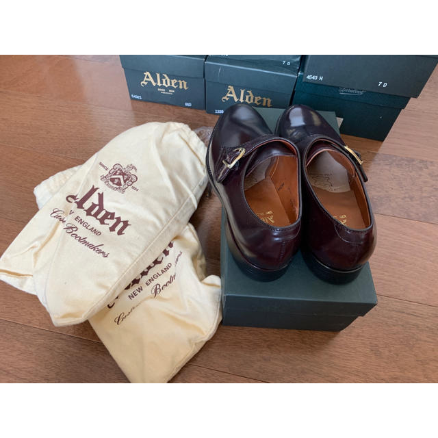 Alden(オールデン)の（新品未使用）Alden 954 モンクストラップ メンズの靴/シューズ(ドレス/ビジネス)の商品写真