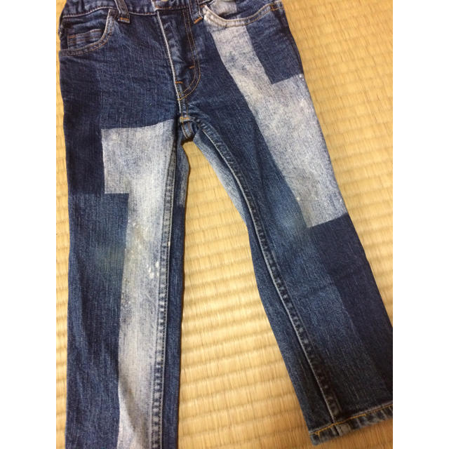 DENIM DUNGAREE(デニムダンガリー)のデニムパンツ キッズ/ベビー/マタニティのキッズ服男の子用(90cm~)(パンツ/スパッツ)の商品写真