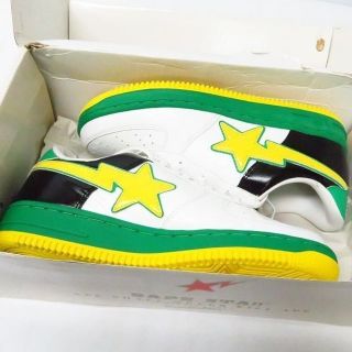 アベイシングエイプ(A BATHING APE)のベイプスタ YELLOW/GREEN FS-001(スニーカー)