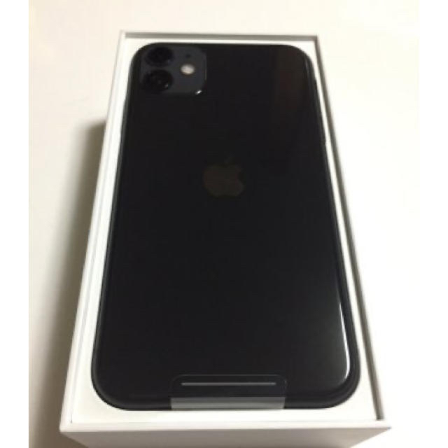 スマホ/家電/カメラiPhone11 ブラック 128GB SIMフリー