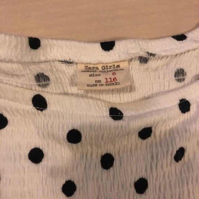 ZARA KIDS(ザラキッズ)のザラ  キッズ　 キッズ/ベビー/マタニティのキッズ服女の子用(90cm~)(Tシャツ/カットソー)の商品写真