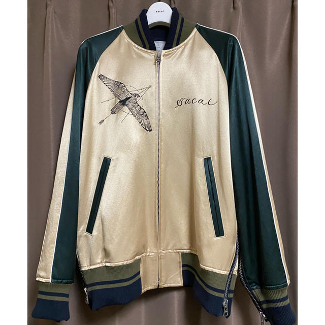 sacai dr.woo 19ss souvenir jacket