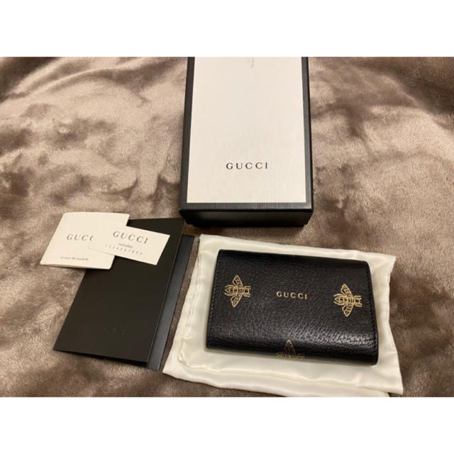 GUCCI スタービーレザーキーケース 値下げ-