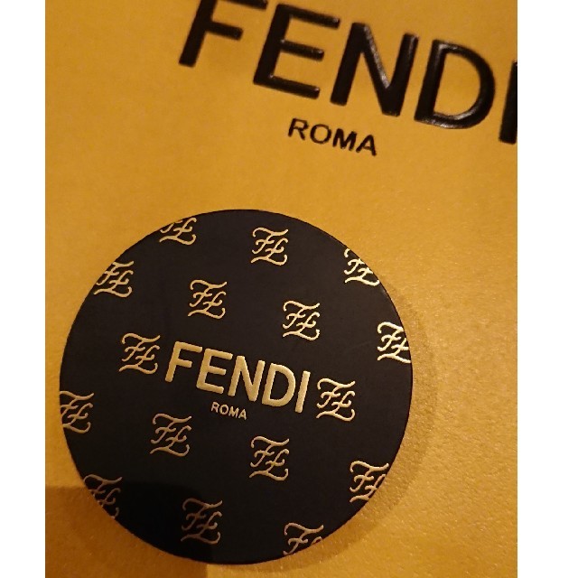 FENDI(フェンディ)のFENDI ショッパー 小(25×18)4枚 非売品マグネット付き レディースのバッグ(ショップ袋)の商品写真