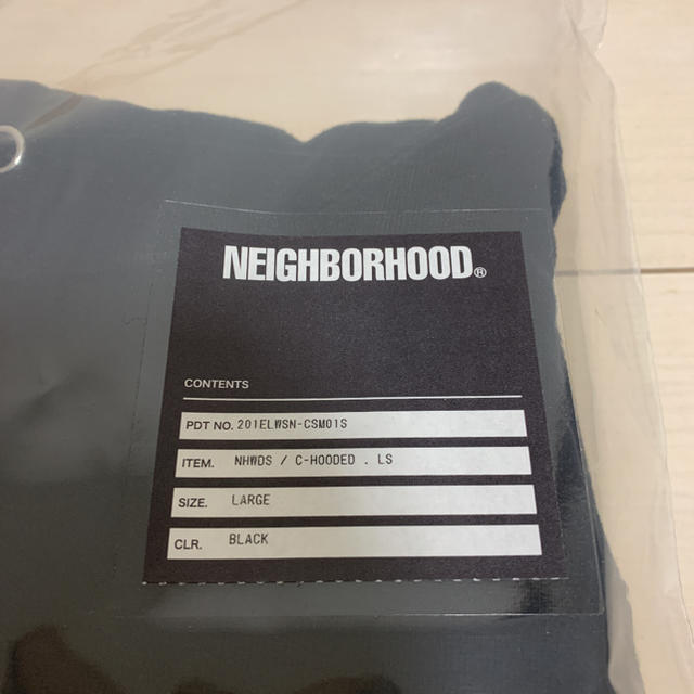 NEIGHBORHOOD(ネイバーフッド)のwind and sea neighborhood パーカー 黒L hooded メンズのトップス(パーカー)の商品写真