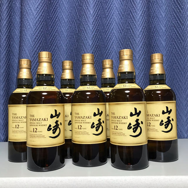 最高の サントリー 7本セット 700ml 【新品・未開封】山崎12年