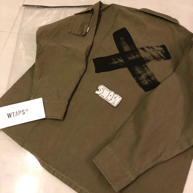 WTAPS JUNGLE LS 01/SHIRT.COTTON.SATIN