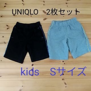 ユニクロ(UNIQLO)のUNIQLOkid　110㎝  ハーフパンツ　2枚セット(パンツ/スパッツ)