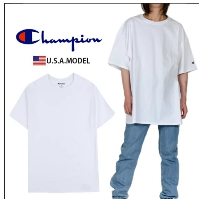 Champion(チャンピオン)のチャンピオンTシャツ ホワイト メンズのトップス(Tシャツ/カットソー(半袖/袖なし))の商品写真