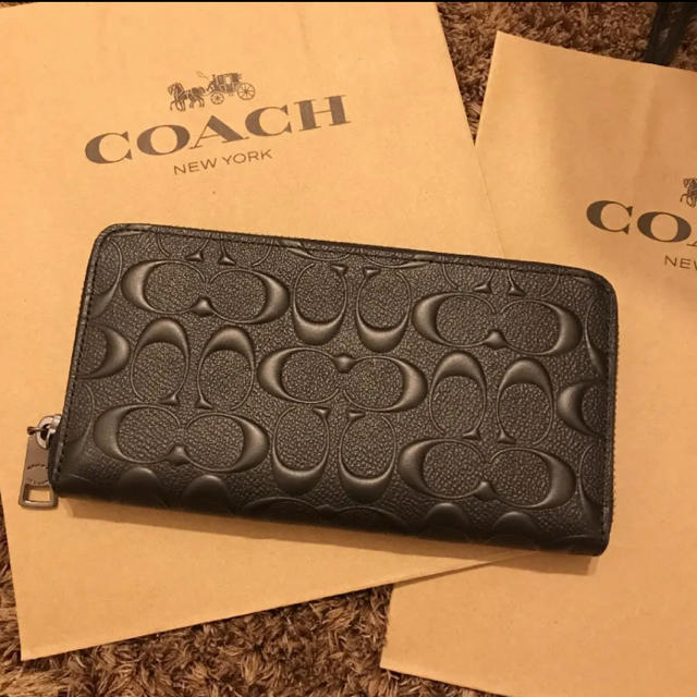 再値下げ】 COACH コーチ長財布 ブラック 黒 horizonte.ce.gov.br