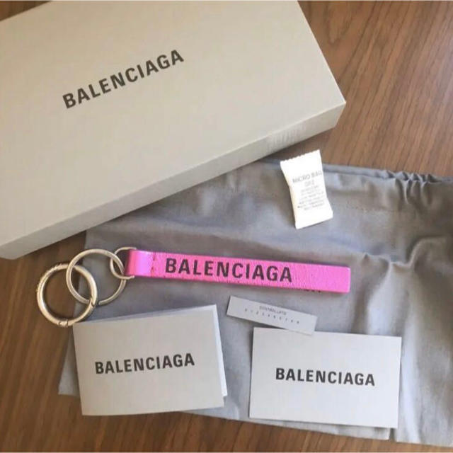 Balenciaga(バレンシアガ)の【確実正規品】【新品未使用】バレンシアガ　BALENCIAGA キーリング レディースのファッション小物(キーケース)の商品写真