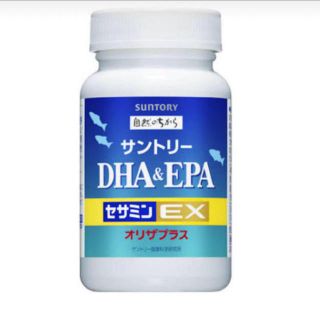 サントリー(サントリー)の新品未開封サントリーDHA&EPA+セサミンEX120粒入り(その他)