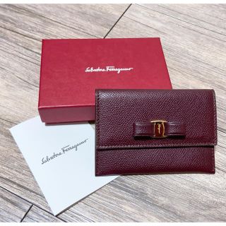 フェラガモ(Ferragamo)の美品/フェラガモ/名刺ケース/カードケース/ミニ財布(名刺入れ/定期入れ)