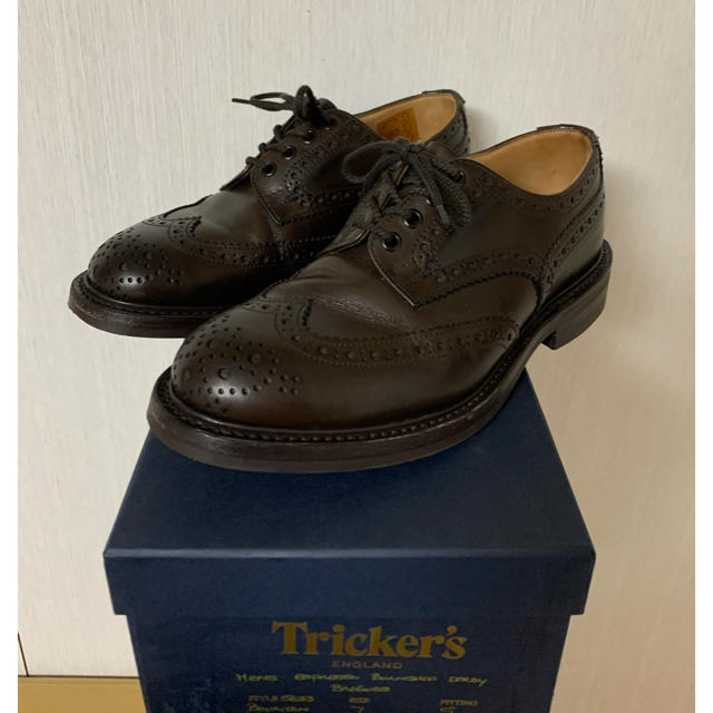 Trickers(トリッカーズ)のトリッカーズ　バートン　エスプレッソ　ダイナイトソール　UK7(25.5cm) メンズの靴/シューズ(ドレス/ビジネス)の商品写真
