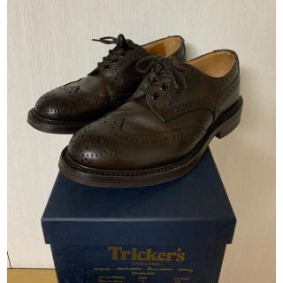 トリッカーズ(Trickers)のトリッカーズ　バートン　エスプレッソ　ダイナイトソール　UK7(25.5cm)(ドレス/ビジネス)