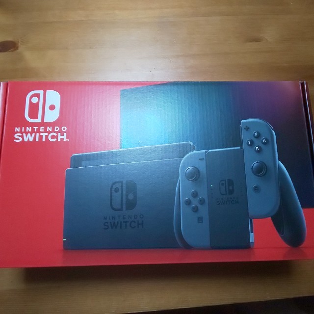 新型Switch 新品未開封 保証書付き グレー