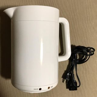 ムジルシリョウヒン(MUJI (無印良品))の無印良品MUJI電気ケトル電気ポット(電気ケトル)