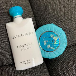 ブルガリ(BVLGARI)のBVLGARI オムニア　バライバ　2点セット(ボディローション/ミルク)