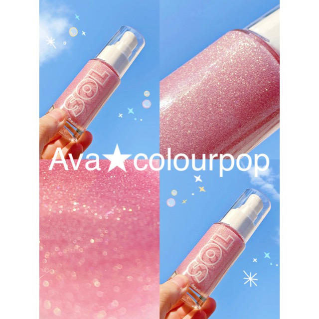 colourpop(カラーポップ)のボディーハイライト★SOL BODY  オイル　ラメ コスメ/美容のボディケア(ボディオイル)の商品写真