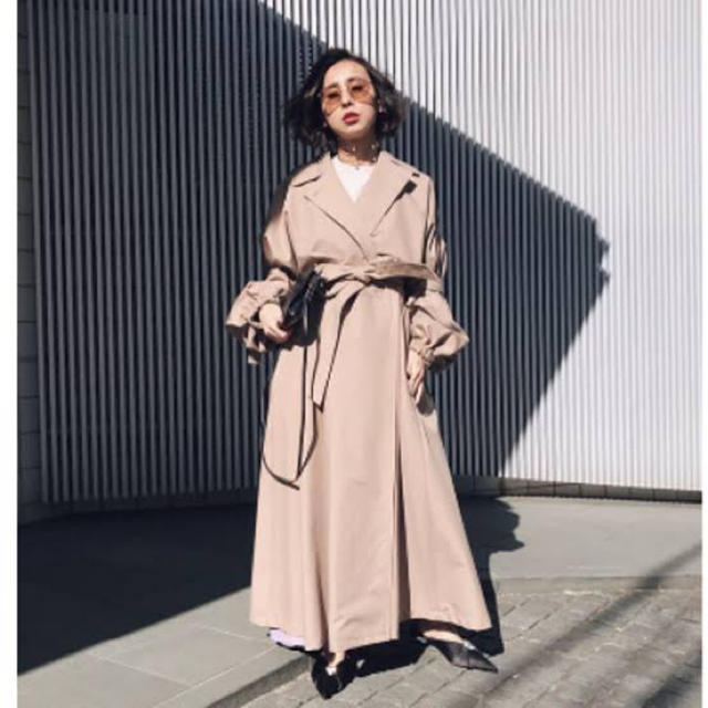 Ameri Vintage GOULD SLEEVE trench - トレンチコート