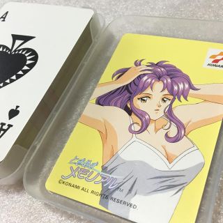 コナミ(KONAMI)のときめきメモリアル トランプ【未使用】(トランプ/UNO)