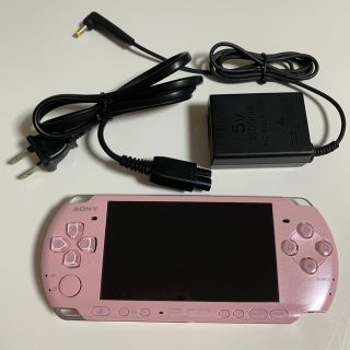 ソニー(SONY)の美品 PSP 3000 ピンク(携帯用ゲーム機本体)