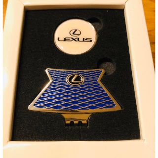 トヨタ(トヨタ)のレクサス　LEXUS  ゴルフマーカーセット　スピンドルグリル　ブルー(その他)