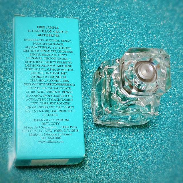 Tiffany & Co.(ティファニー)の＊新品未使用＊ティファニー　香水　オードパルファム　ミニサイズ　5ml コスメ/美容の香水(香水(女性用))の商品写真