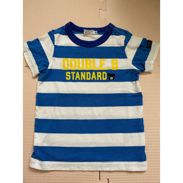 DOUBLE.B(ダブルビー)のミキハウス　ダブルビー　Tシャツ　90ｾﾝﾁ キッズ/ベビー/マタニティのキッズ服男の子用(90cm~)(Tシャツ/カットソー)の商品写真