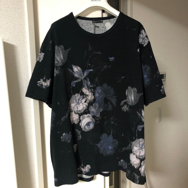 チェック LAD MUSICIAN - ladmusician 18ss サイズ 42 フラワー 柄 Tシャツ 花柄 青の ヒョウ